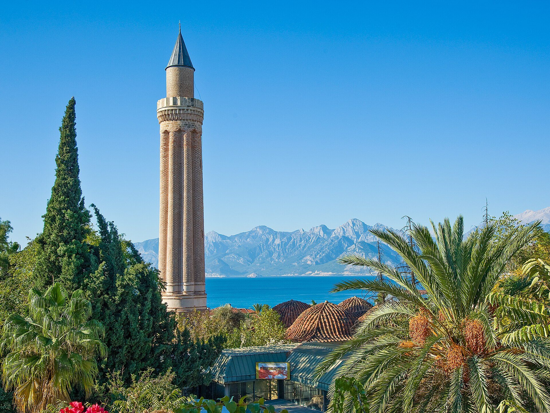 Yivli Minare Camii (Fluted Minaret Mosque) is a historical mosque in Antalya. The mosque's fluted mi