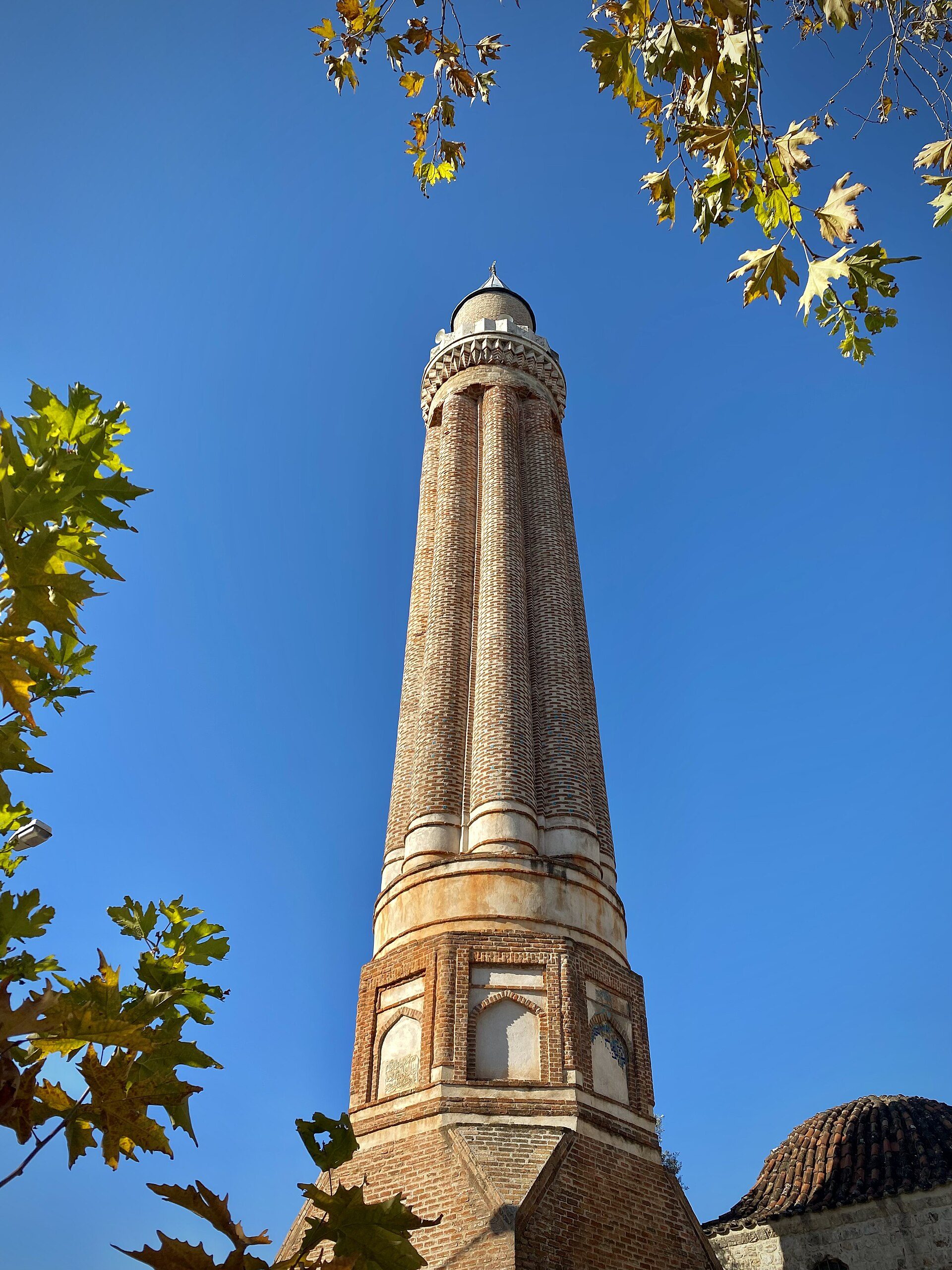 The Fluted Minaret (Yivli Minare), Kaleiçi old town, Antalya, Turkey