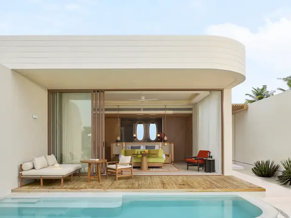 فيلا الشاطئ مع مسبح خاص في Centara Grand Lagoon
