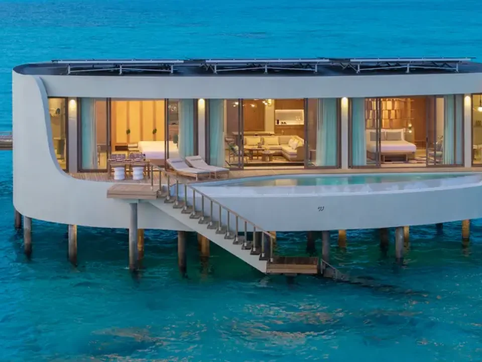 فيلا الماء الكبيرة بغرفتي نوم ومسبح في Centara Grand Lagoon