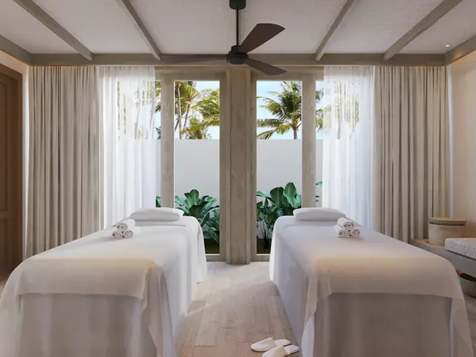 غرفة علاجات الأزواج في سبا Centara Grand Lagoon