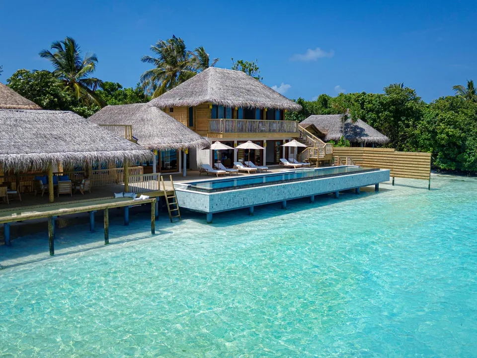 مسبح The Retreat في Six Senses Laamu