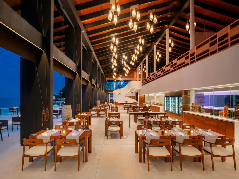 مطعم The Kitchen في The Westin Maldives